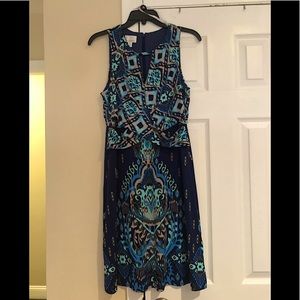 Navy Donna Morgan Dress